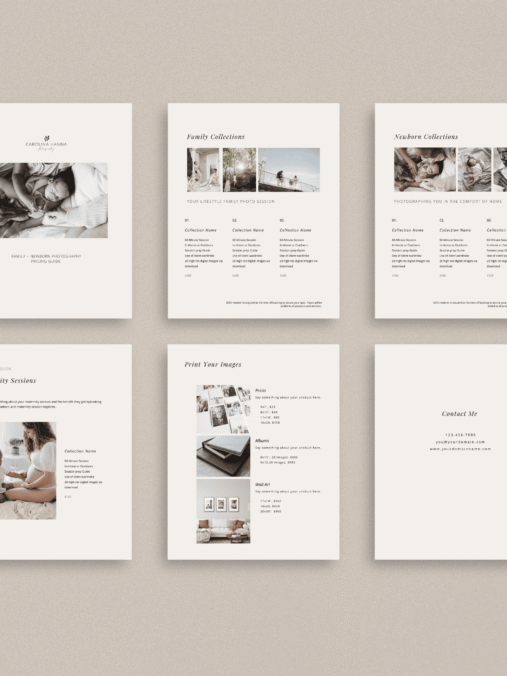 Pricing Guide Template