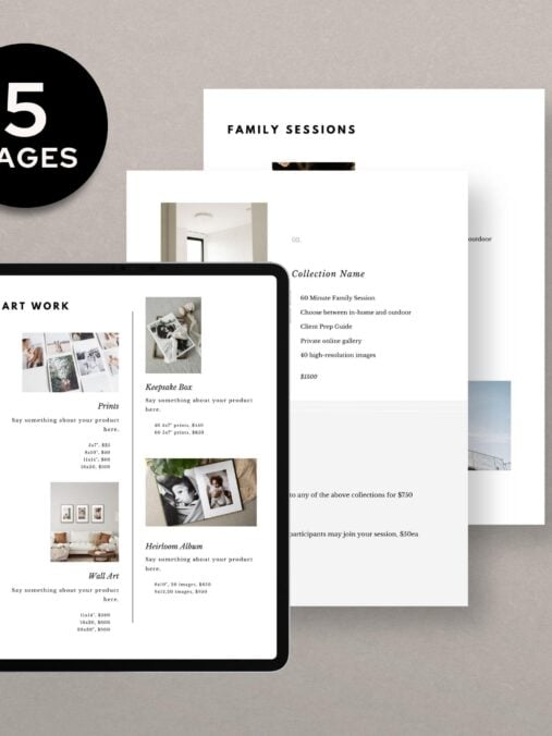 Pricing Guide Template 2